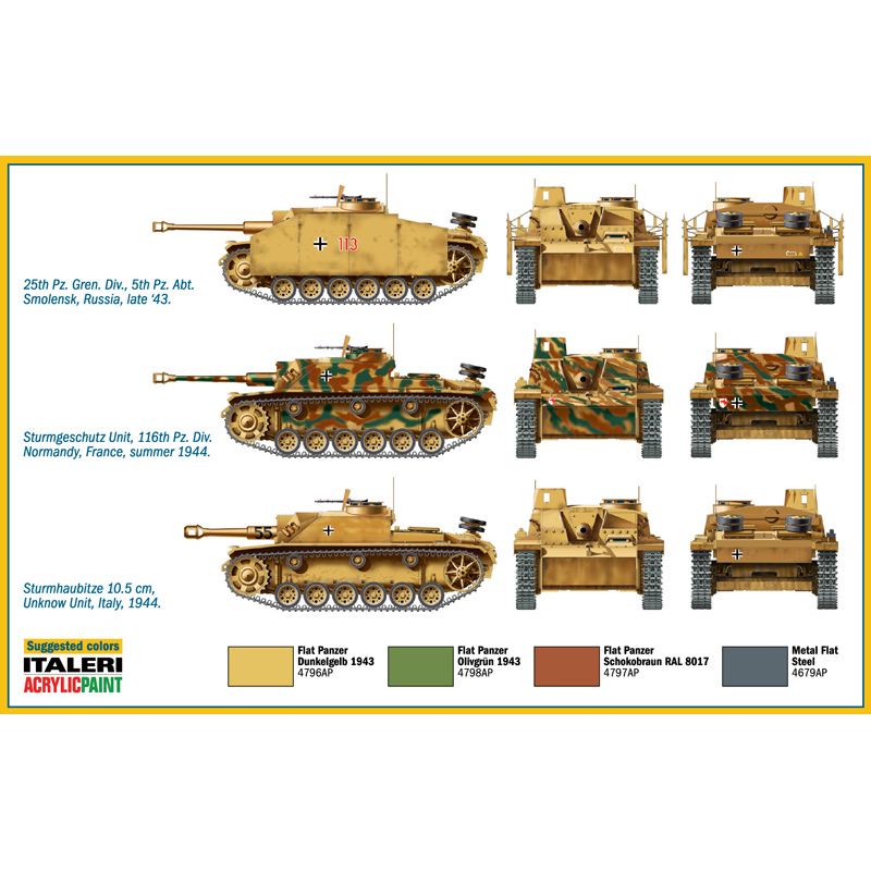Italeri 7516 Sd.Kfz.251/1 Ausf.C